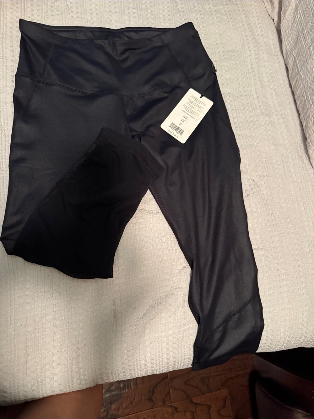 Reflex Black High-Rise Performance Leggings